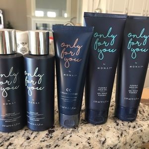 Set of 5 “only for you” Monat products.